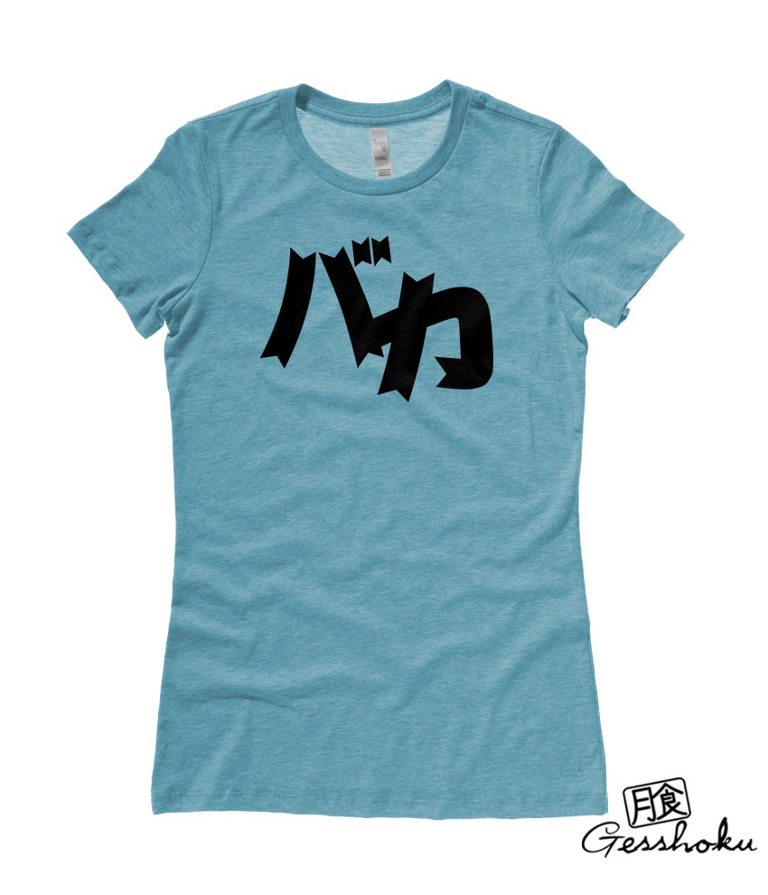 Baka T-shirt Ladies - Heather Aqua