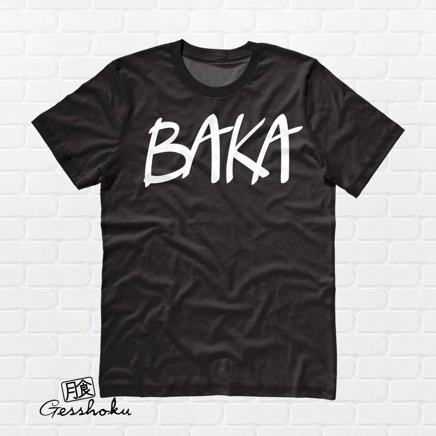 Baka (text) T-shirt - Black