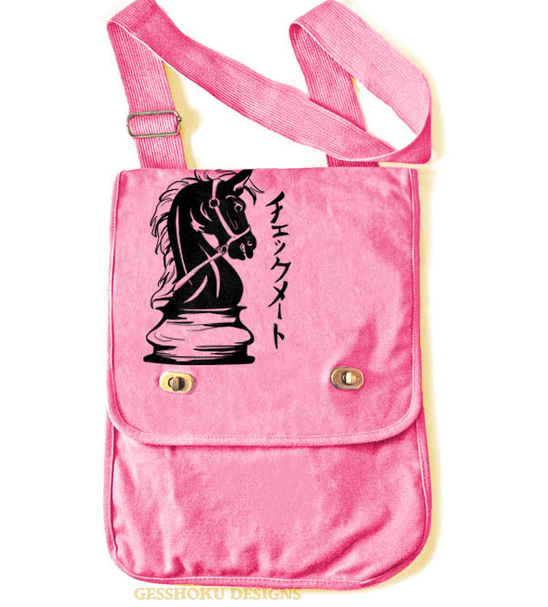 Checkmate Knight Field Bag - Pink