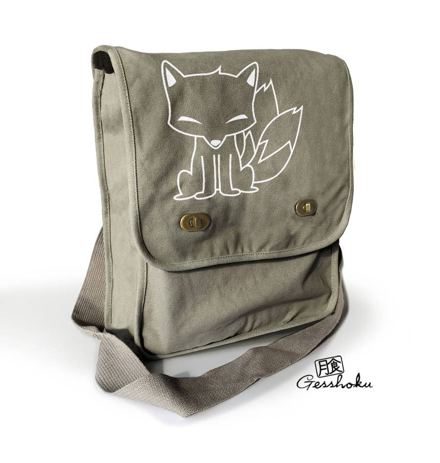 Chibi Kitsune Field Bag - Smoke Grey