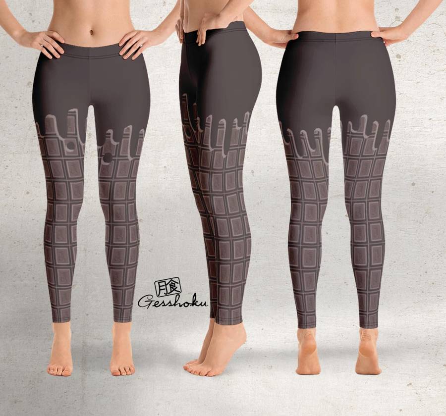 Sweet Chocolate Candy Leggings or Tights -