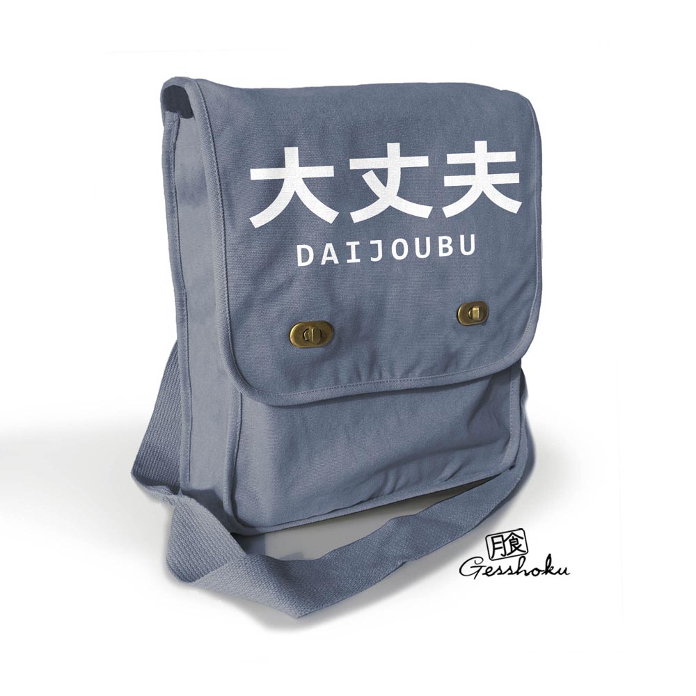 Daijoubu "It's Okay" Field Bag - Denim Blue
