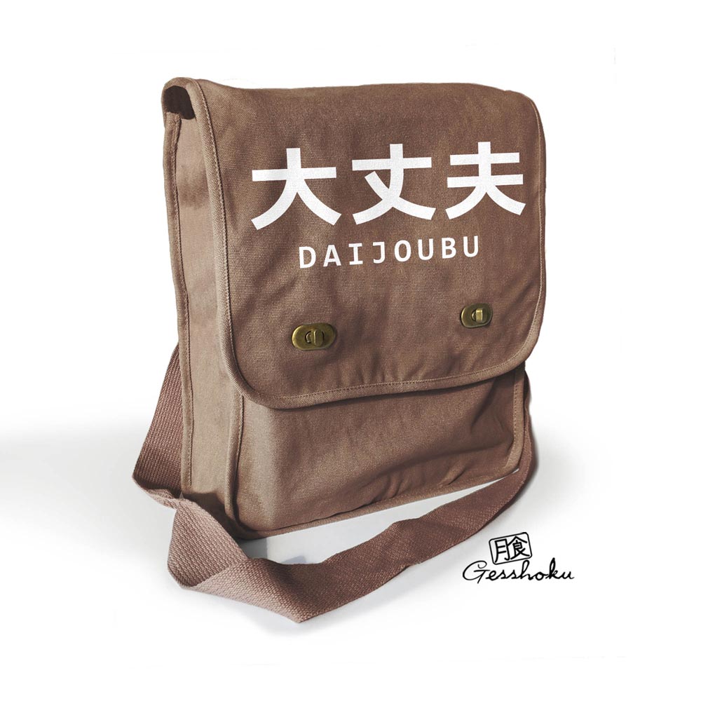 Daijoubu "It's Okay" Field Bag - Brown