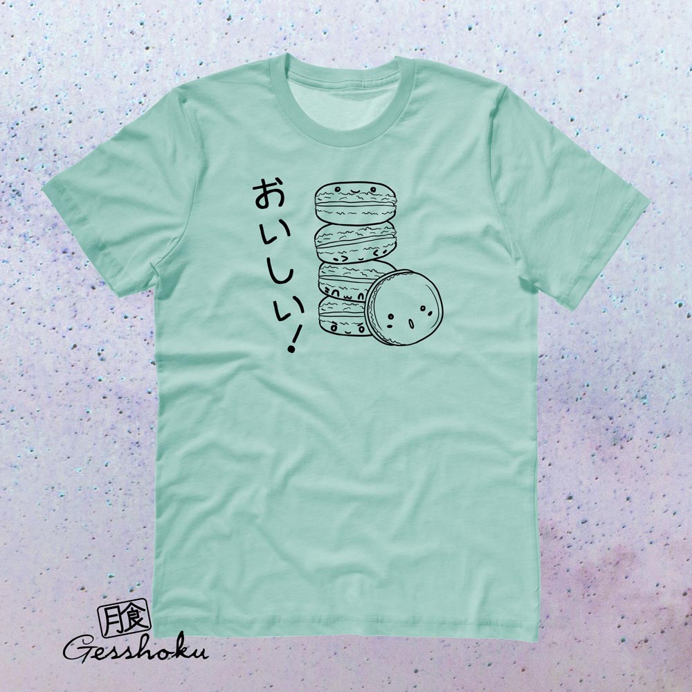 Delicious Macarons T-shirt - Mint