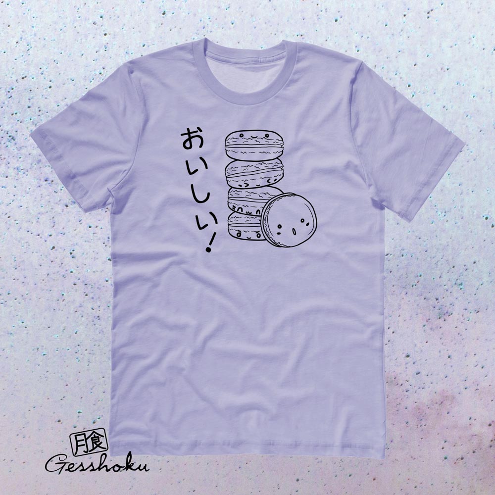 Delicious Macarons T-shirt - Violet
