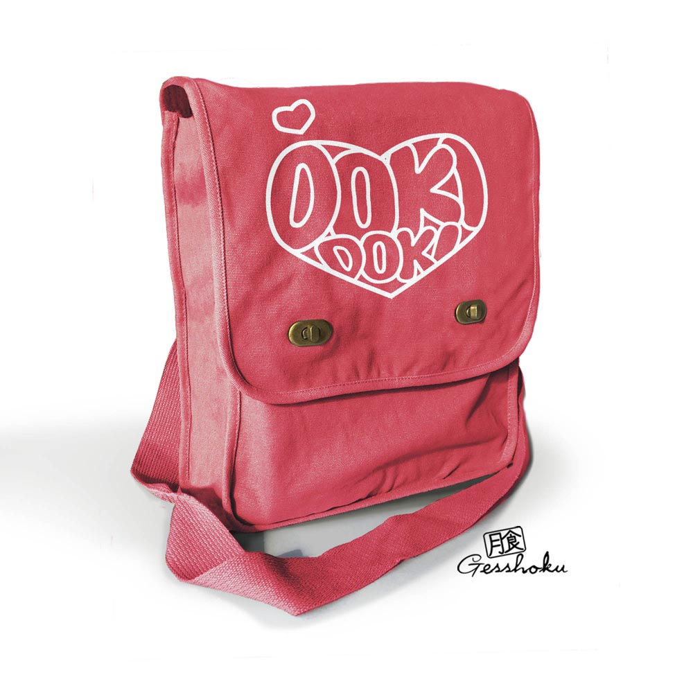 Doki Doki Love Heart Field Bag - Red