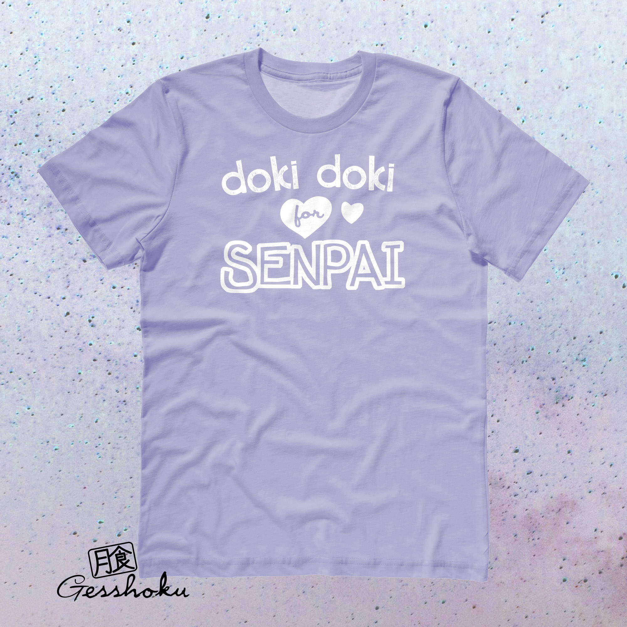 Doki Doki for Senpai T-shirt - Violet