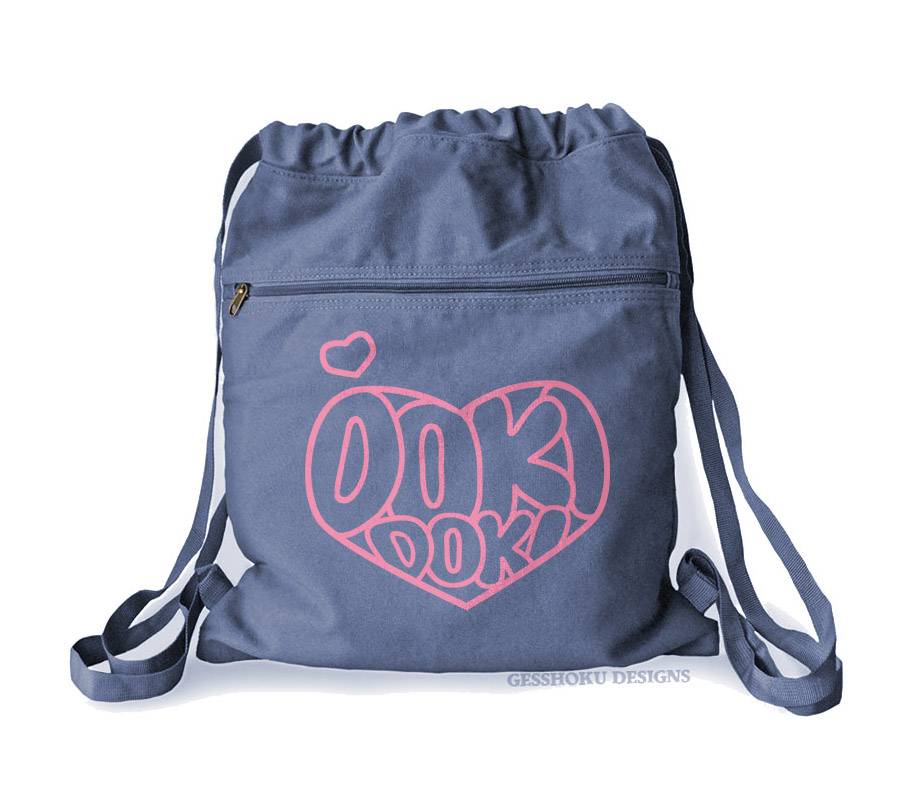 Doki Doki Cinch Backpack - Denim Blue