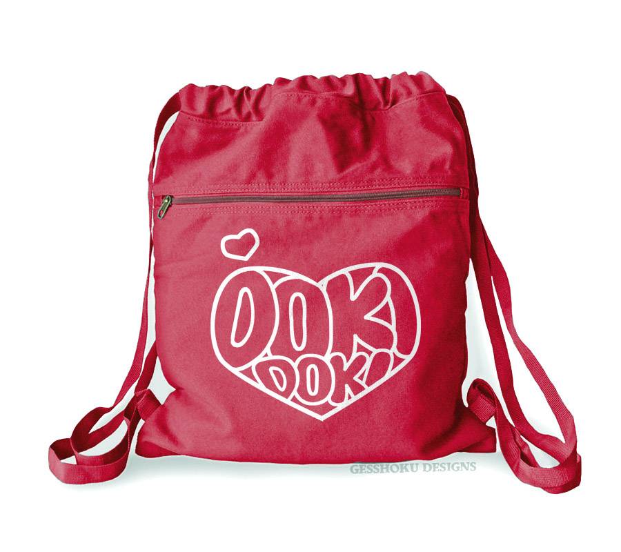 Doki Doki Cinch Backpack - Red