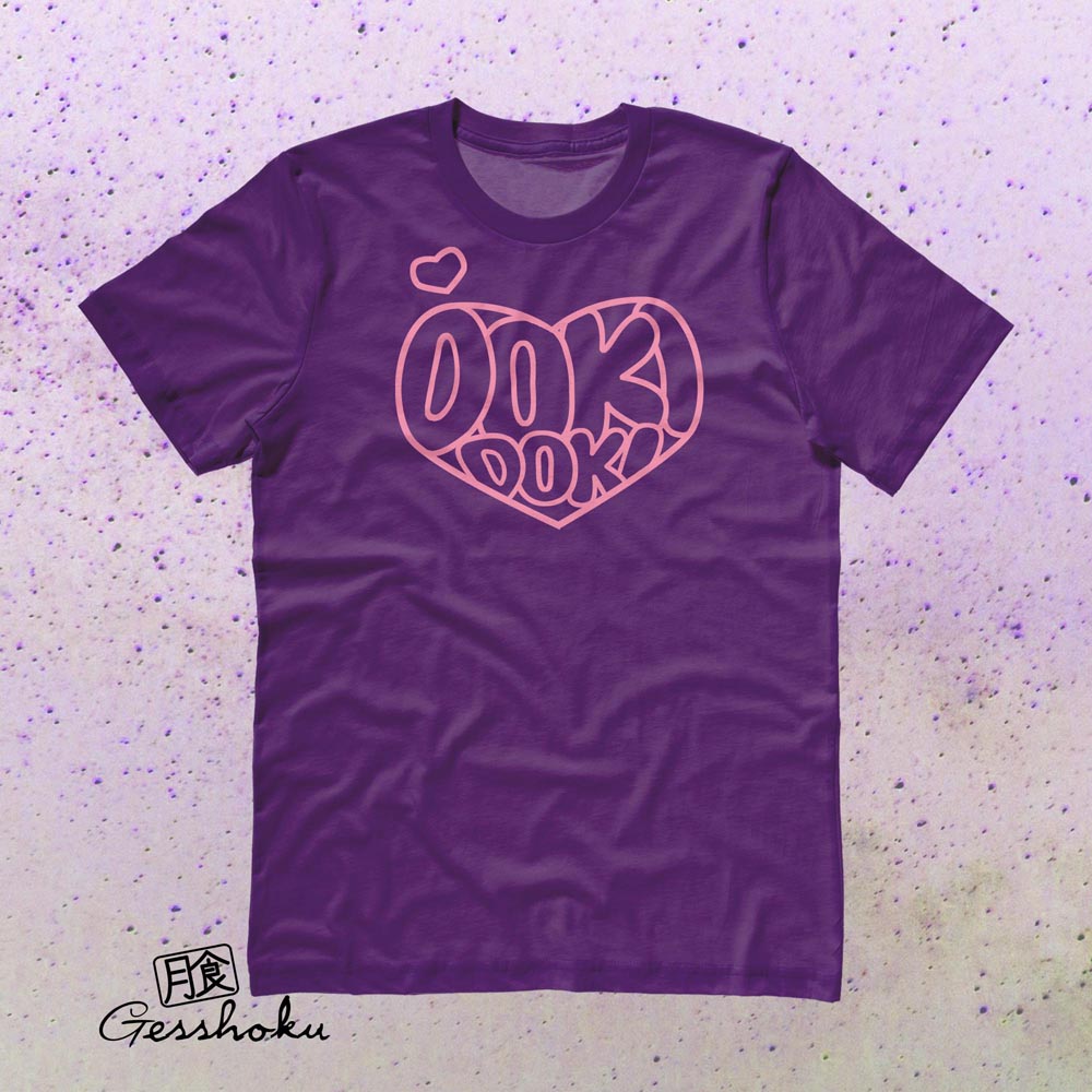 Doki Doki Japanese T-shirt - Purple