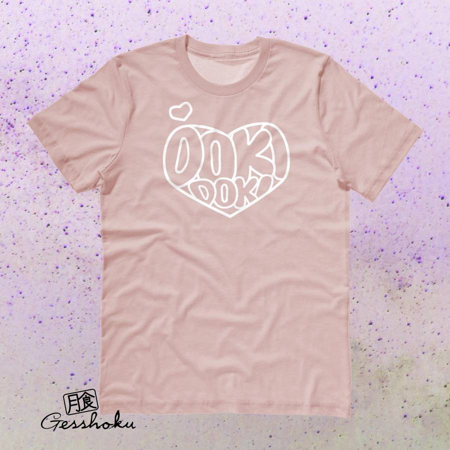 Doki Doki Japanese T-shirt - Rose Gold