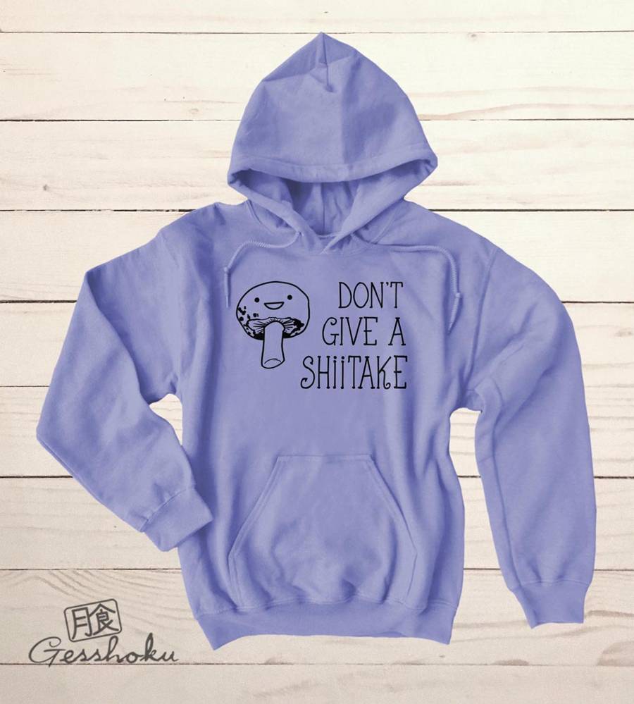 Don't Give a Shiitake Pullover Hoodie - Violet