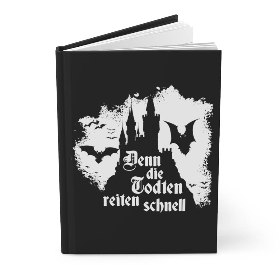 Dracula's Castle Blank Hardcover Journal -