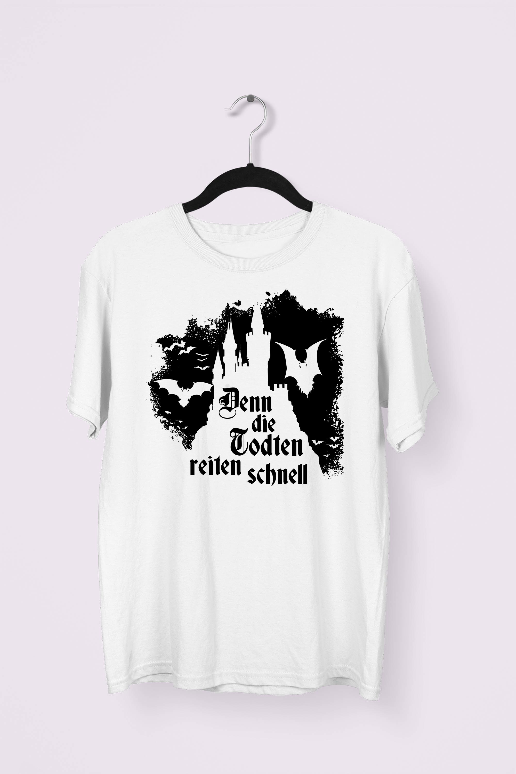 Dracula's Castle T-shirt - White