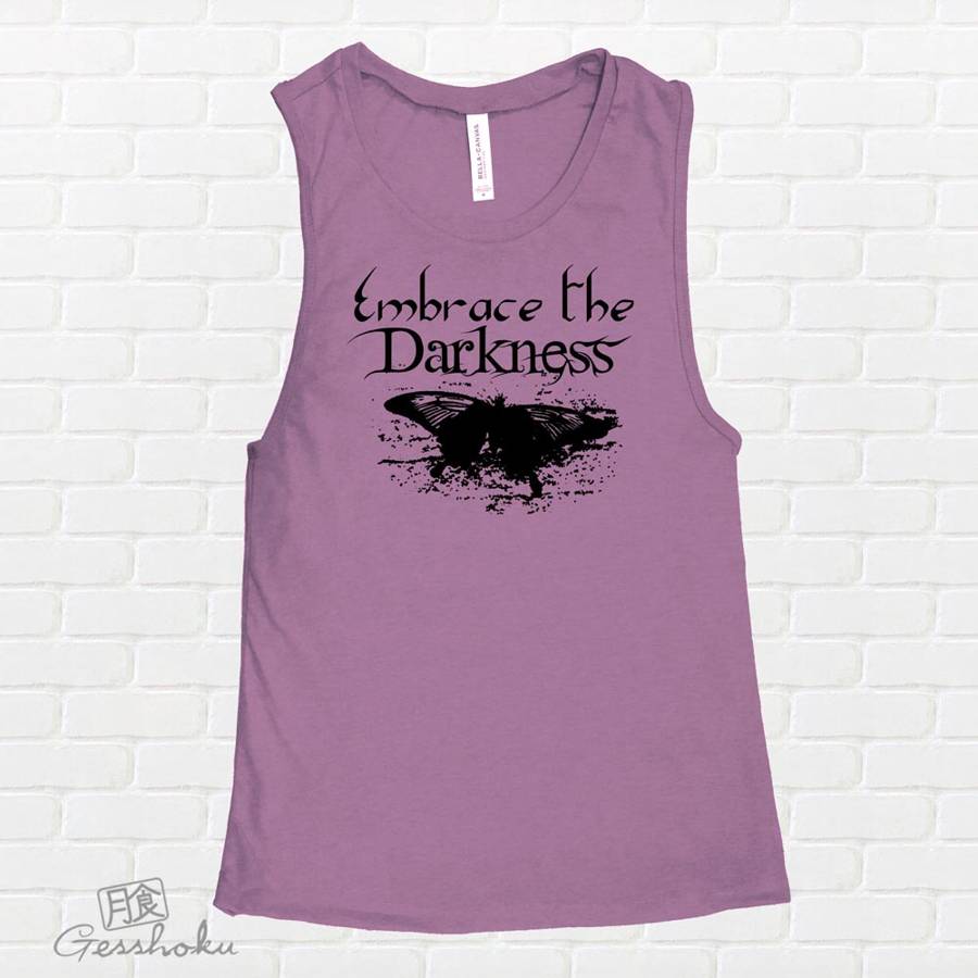 Embrace the Darkness Sleeveless Top - Purple