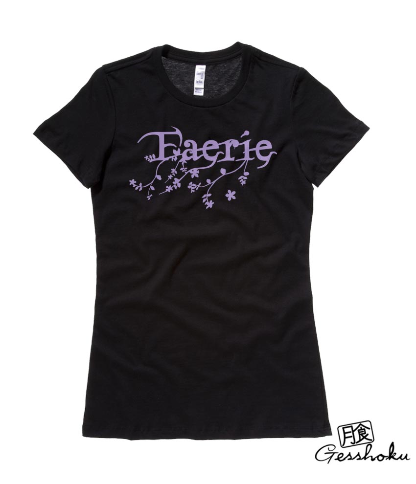 Faerie Ladies T-shirt - Black