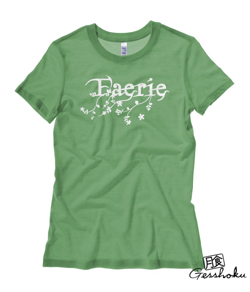 Faerie Ladies T-shirt - Leaf Green