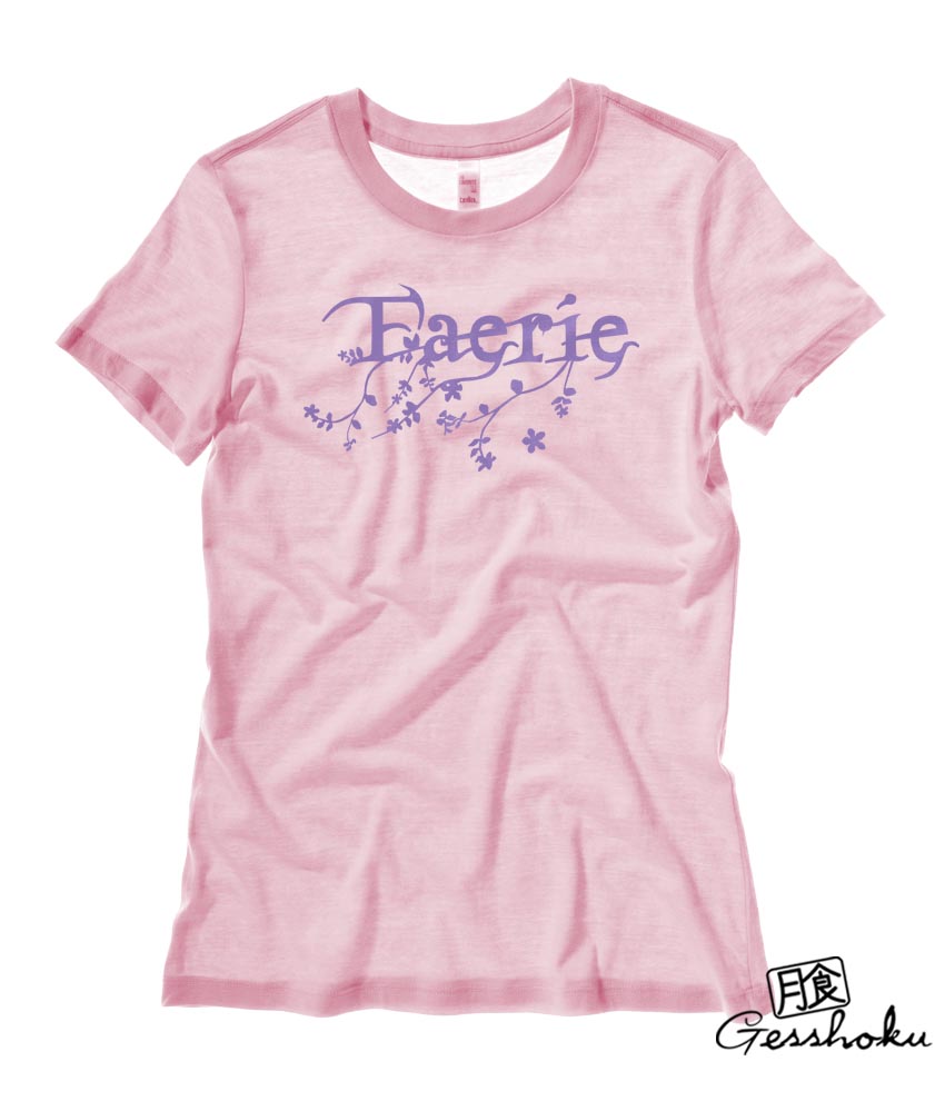 Faerie Ladies T-shirt - Light Pink