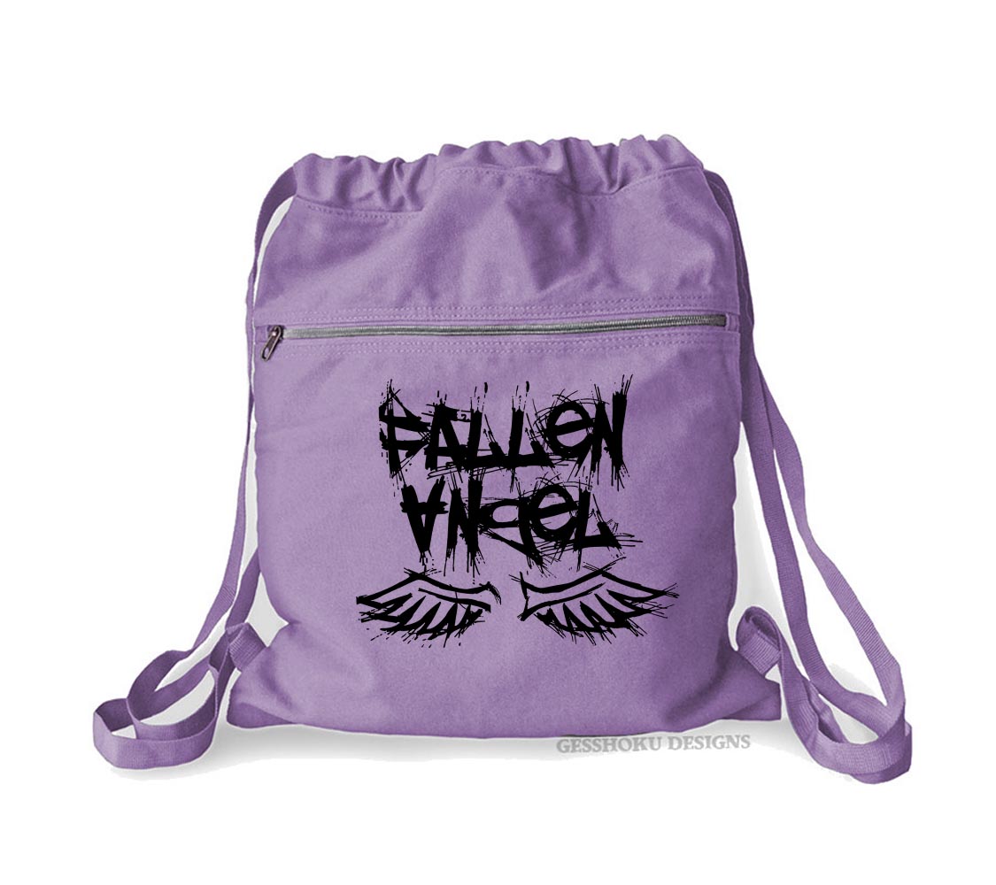 Fallen Angel Cinch Backpack - Purple