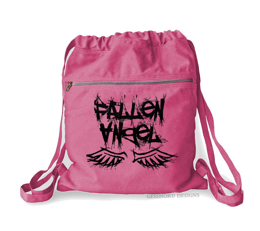 Fallen Angel Cinch Backpack - Raspberry