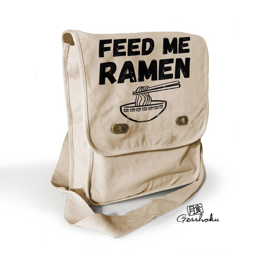 Feed Me Ramen Field Bag - Natural