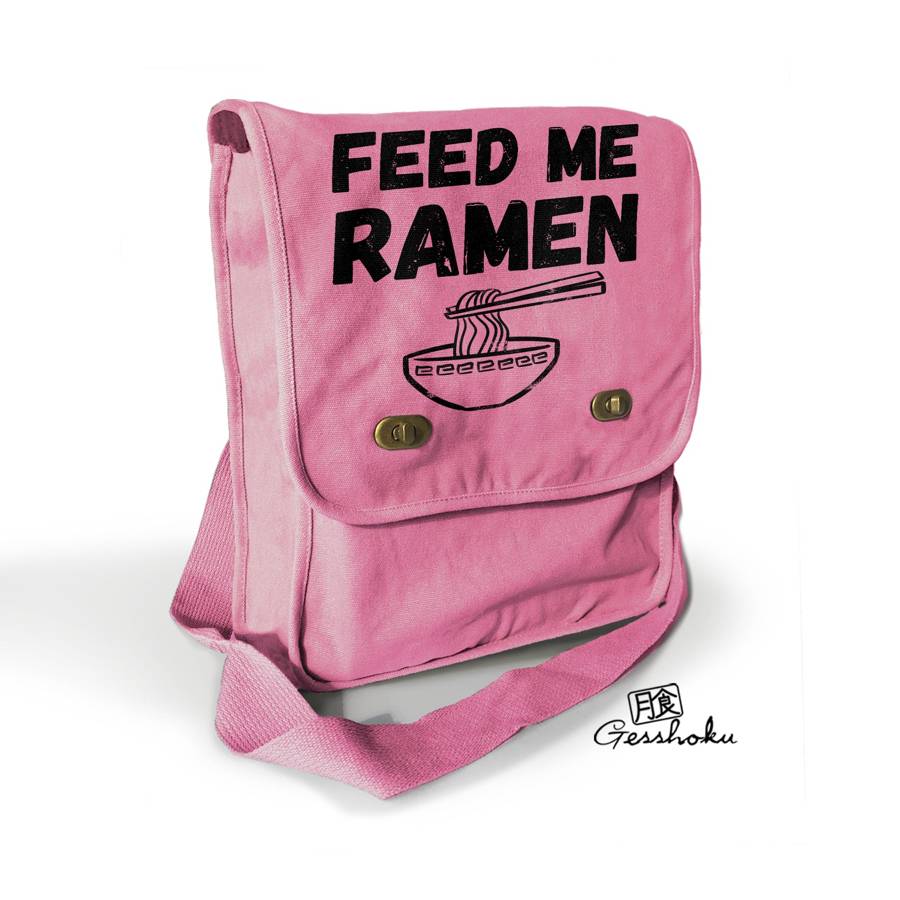 Feed Me Ramen Field Bag - Pink