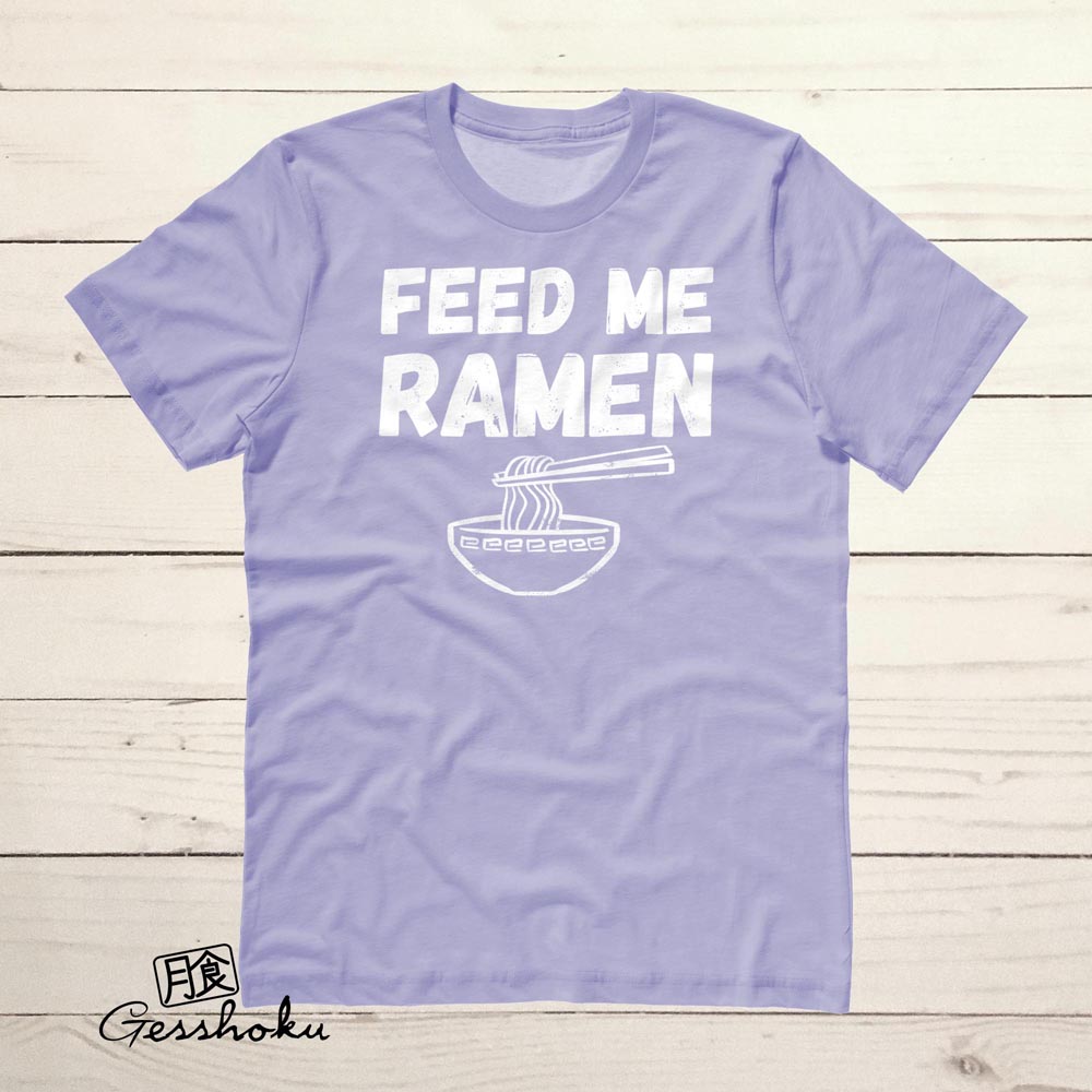 Feed Me Ramen T-shirt - Violet