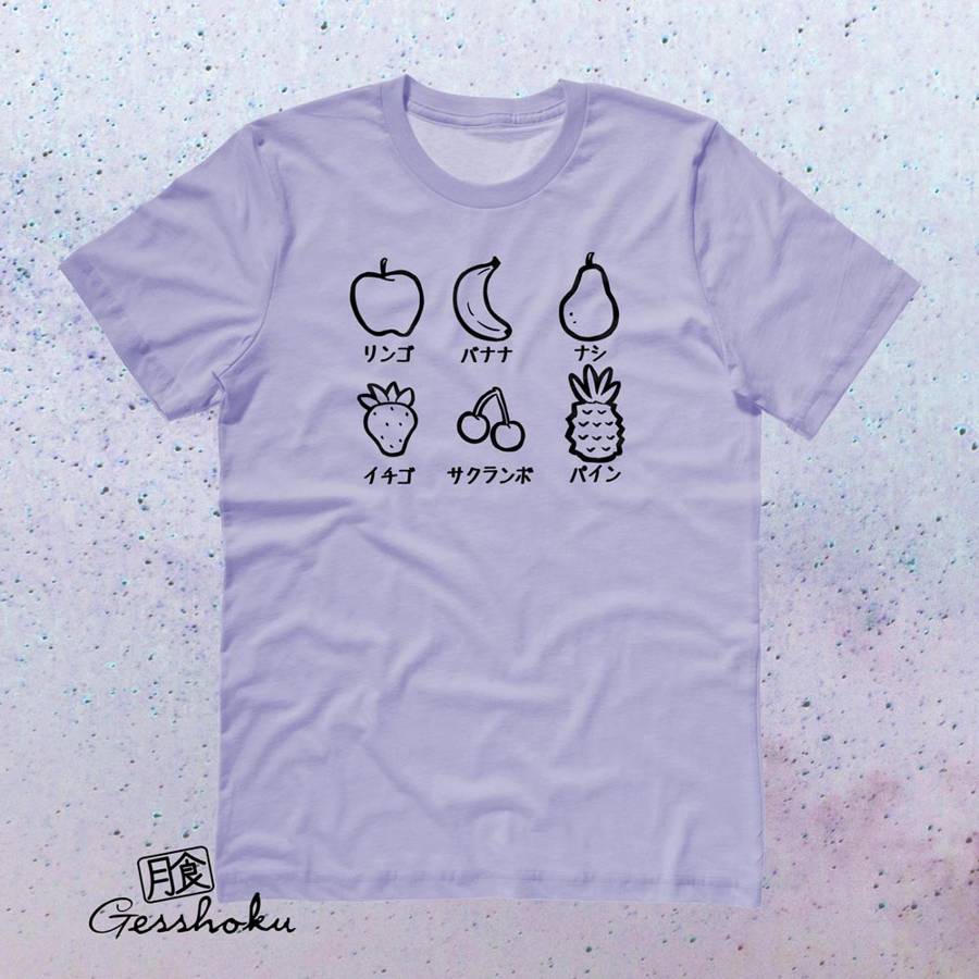 Fruits Party T-shirt - Violet