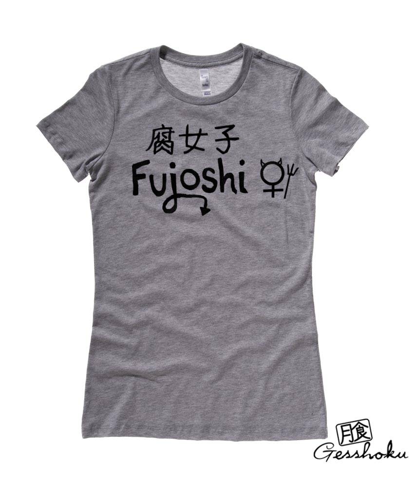 Fujoshi Ladies T-shirt - Charcoal Grey
