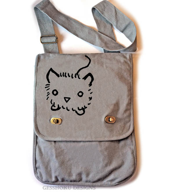 Fuzzy Kitten Field Bag - Smoke Grey