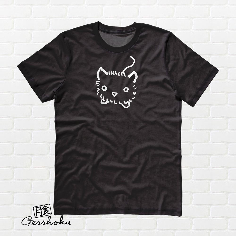 Fuzzy Kitten T-shirt - Black