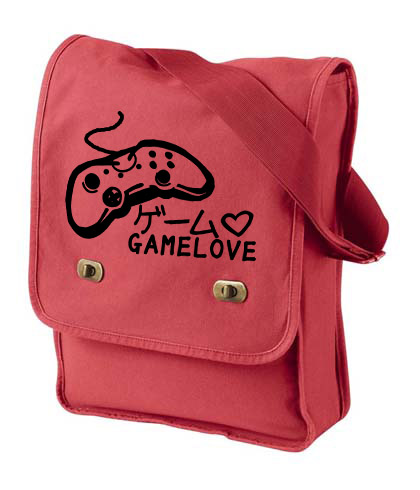 Game Love Field Bag - Red