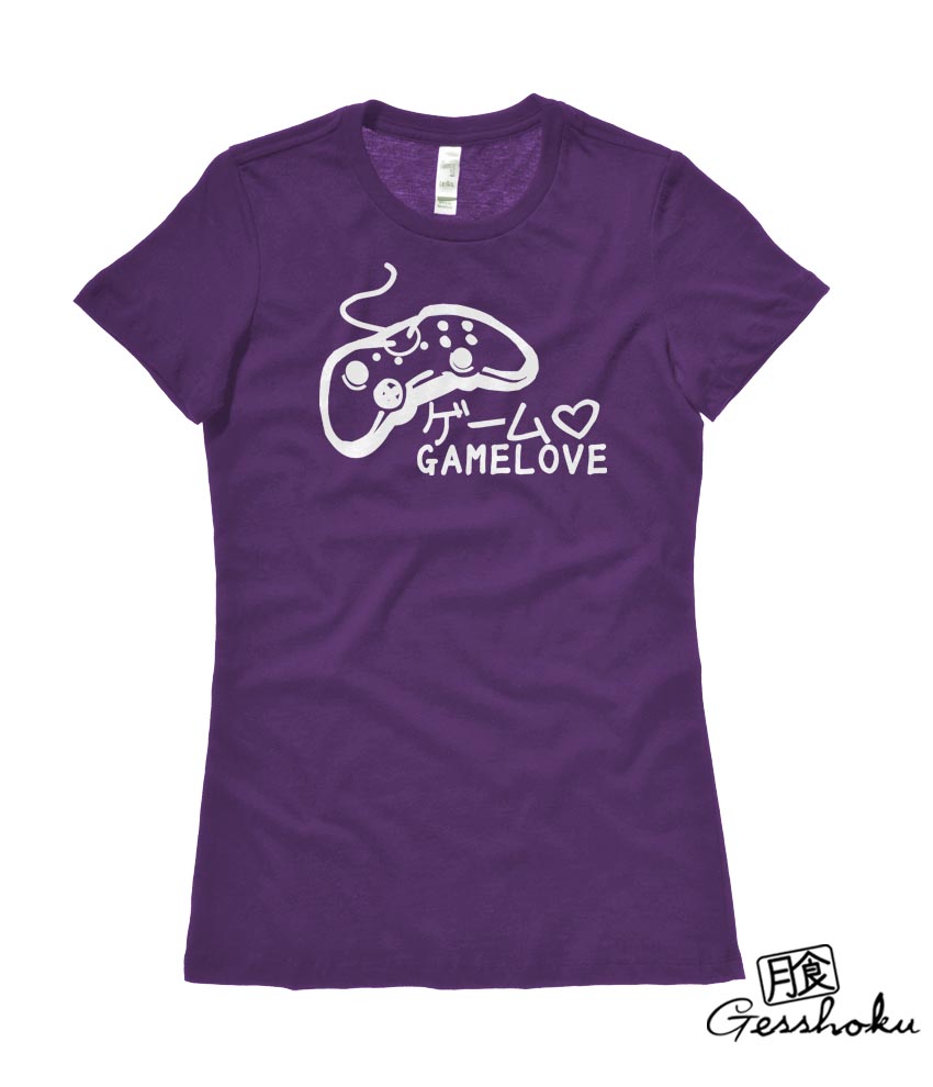 Game Love Ladies T-shirt - Purple