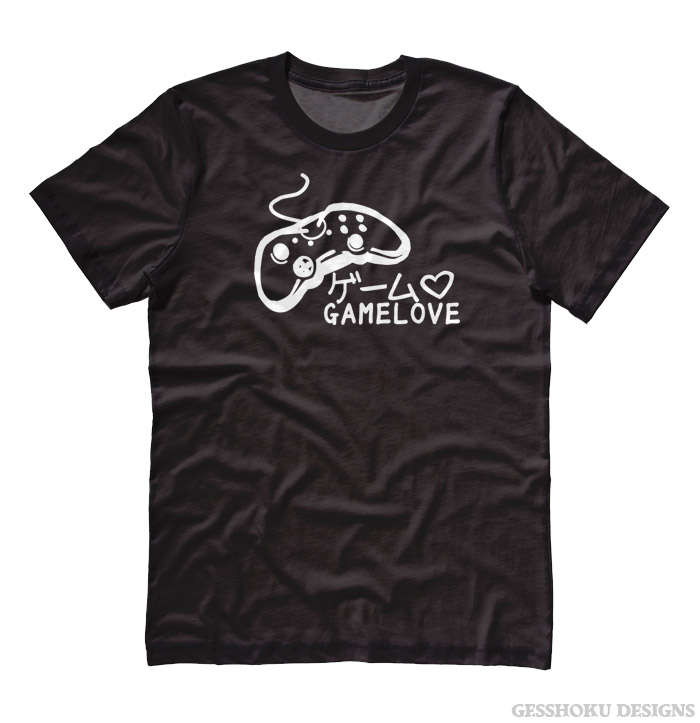 Game Love T-shirt - Black