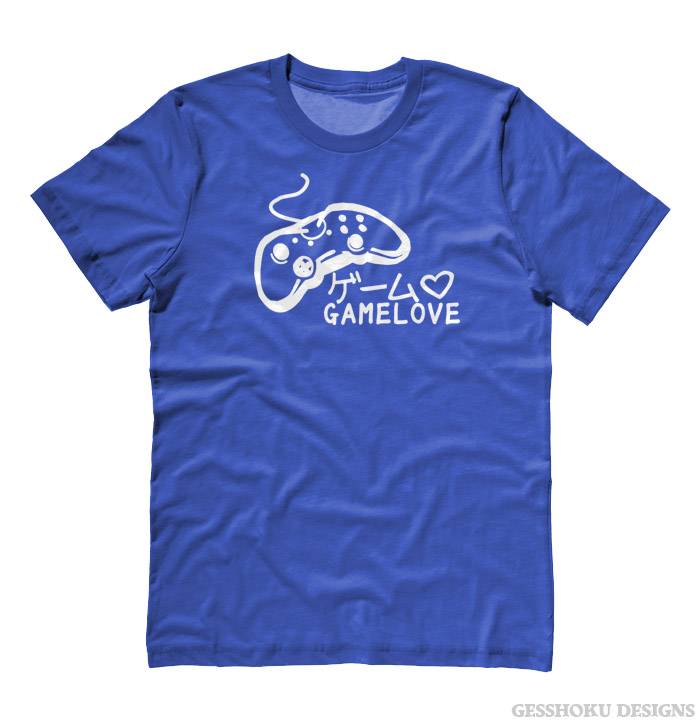 Game Love T-shirt - Royal Blue