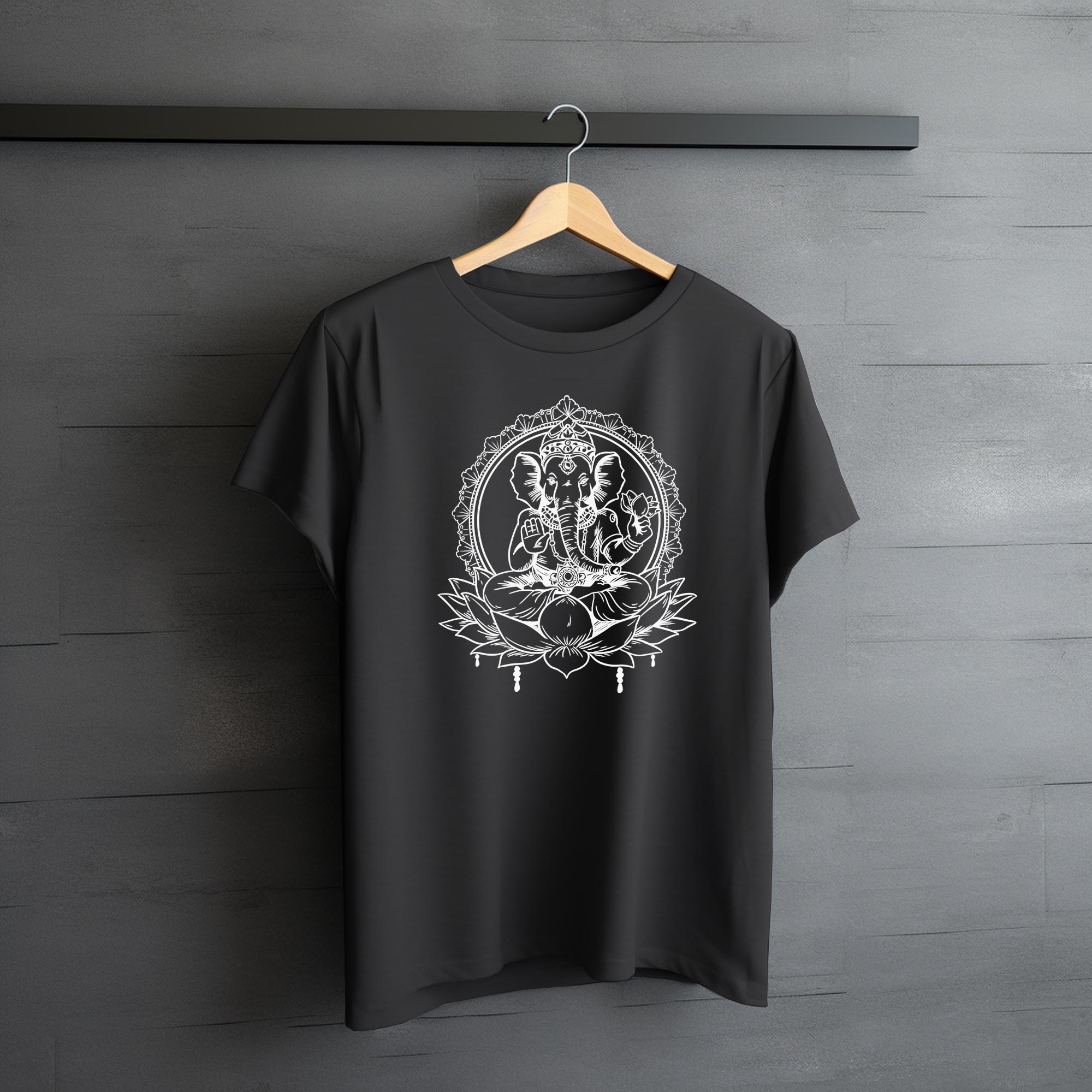 Ganesh T-shirt - Black