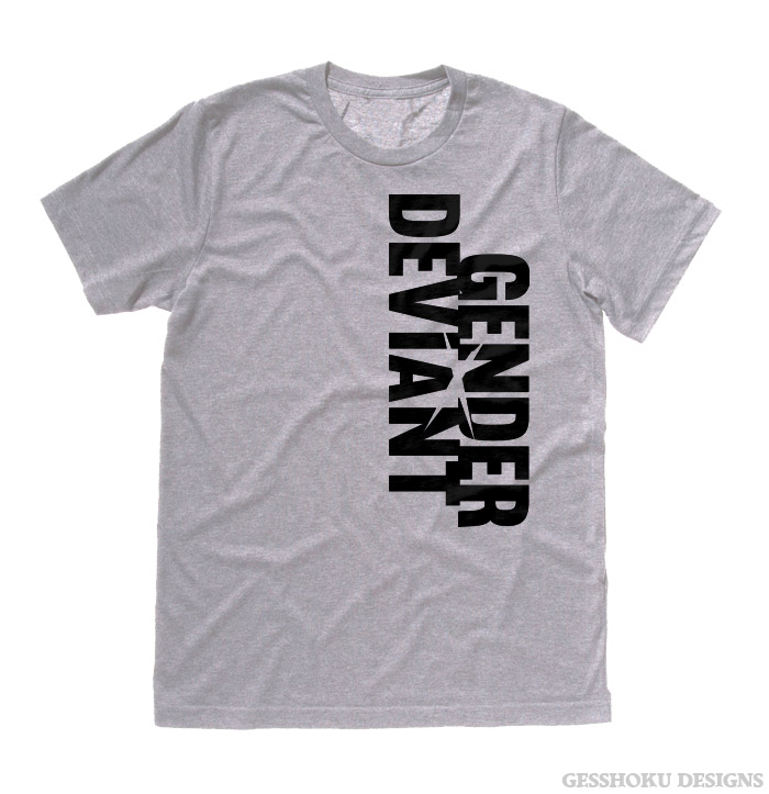 Gender Deviant T-shirt - Light Grey