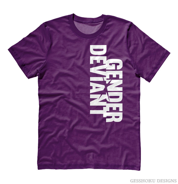 Gender Deviant T-shirt - Purple