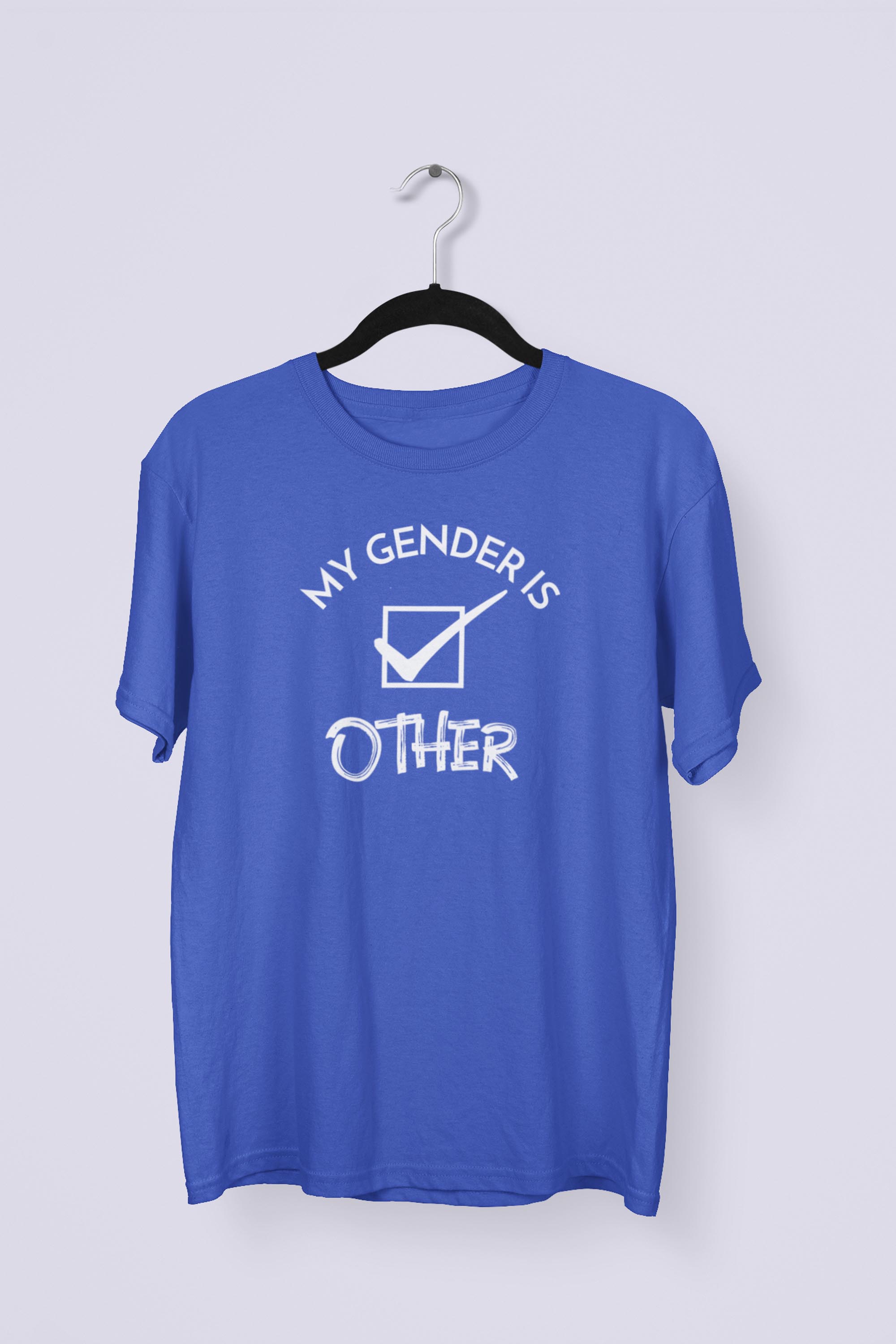 My Gender is Other T-shirt - Royal Blue