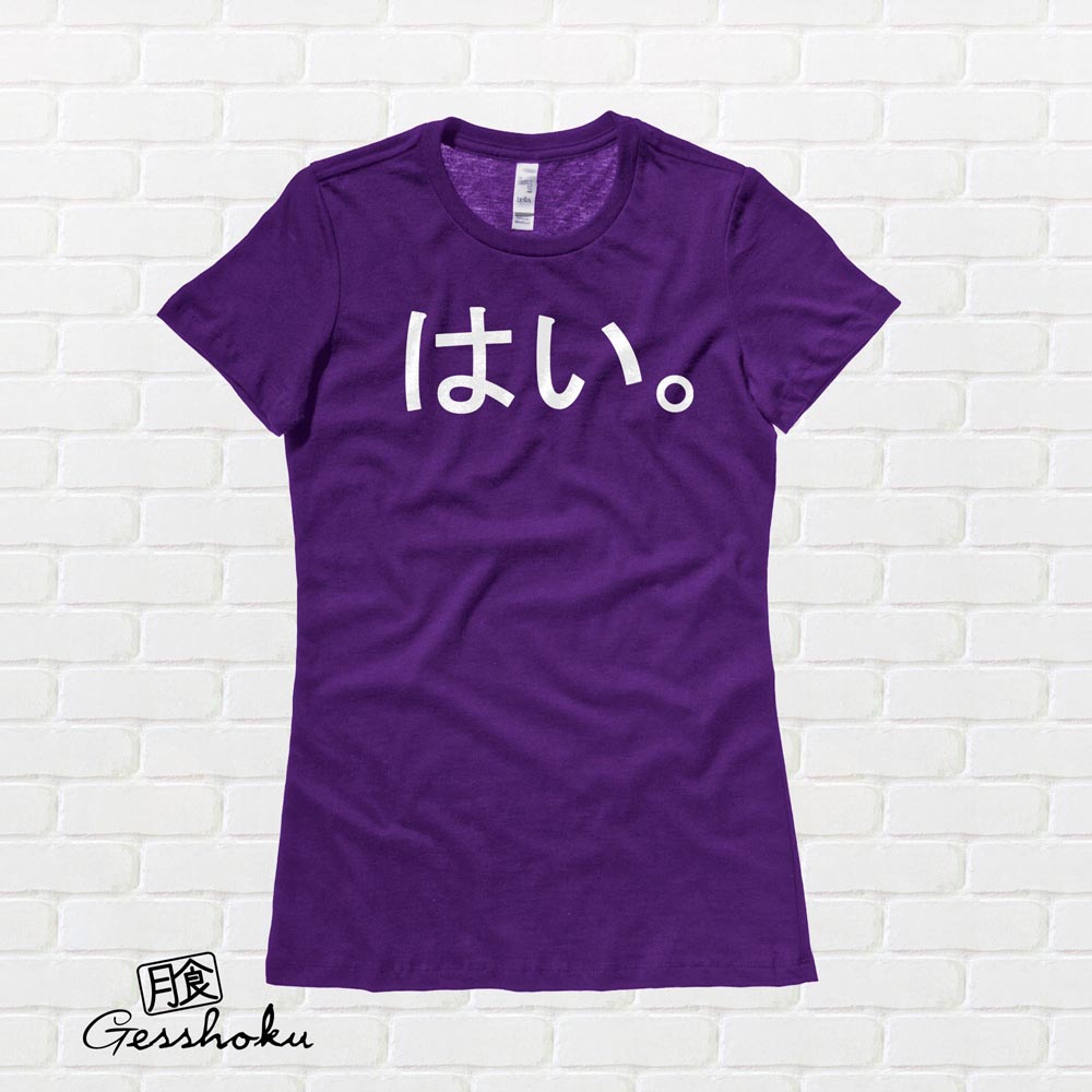 Hai. Ladies T-shirt - Purple