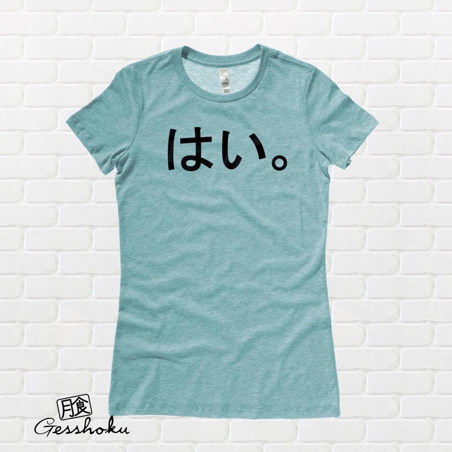 Hai. Ladies T-shirt - Seafoam