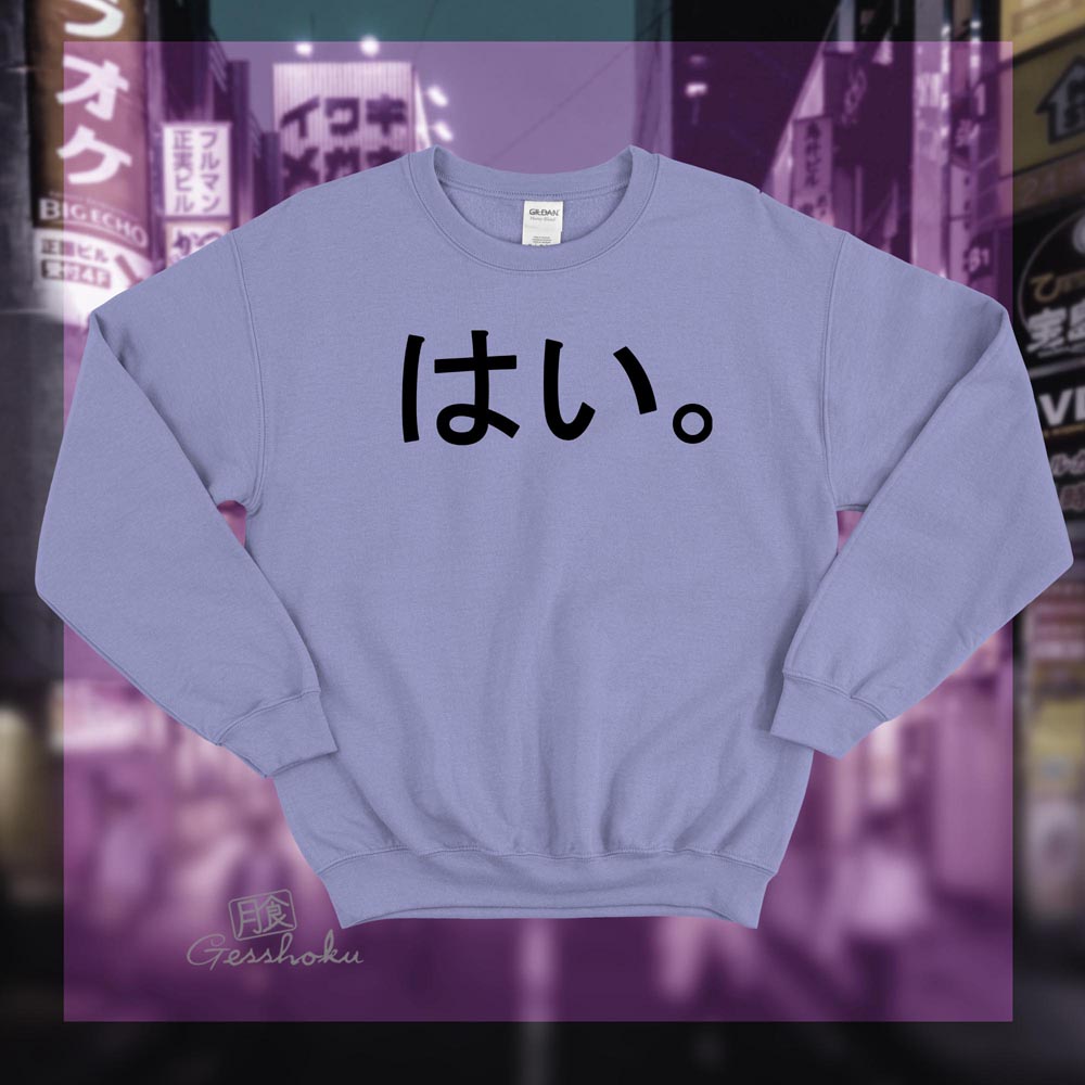 Hai. Crewneck Sweatshirt - Violet