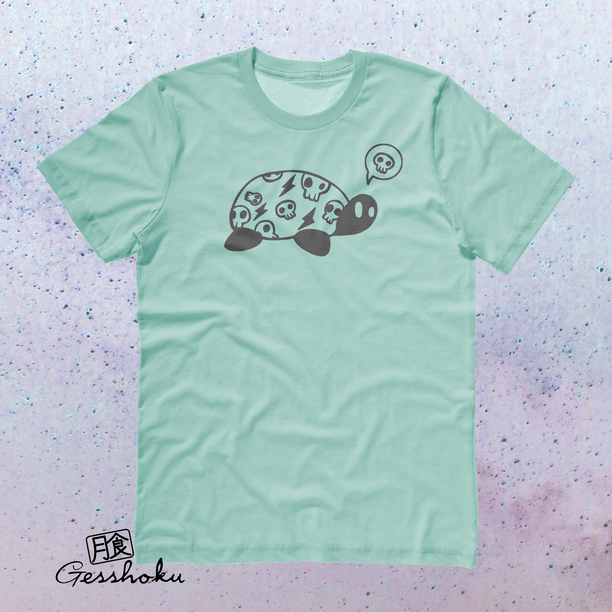 Harajuku Kame Turtle T-shirt - Mint