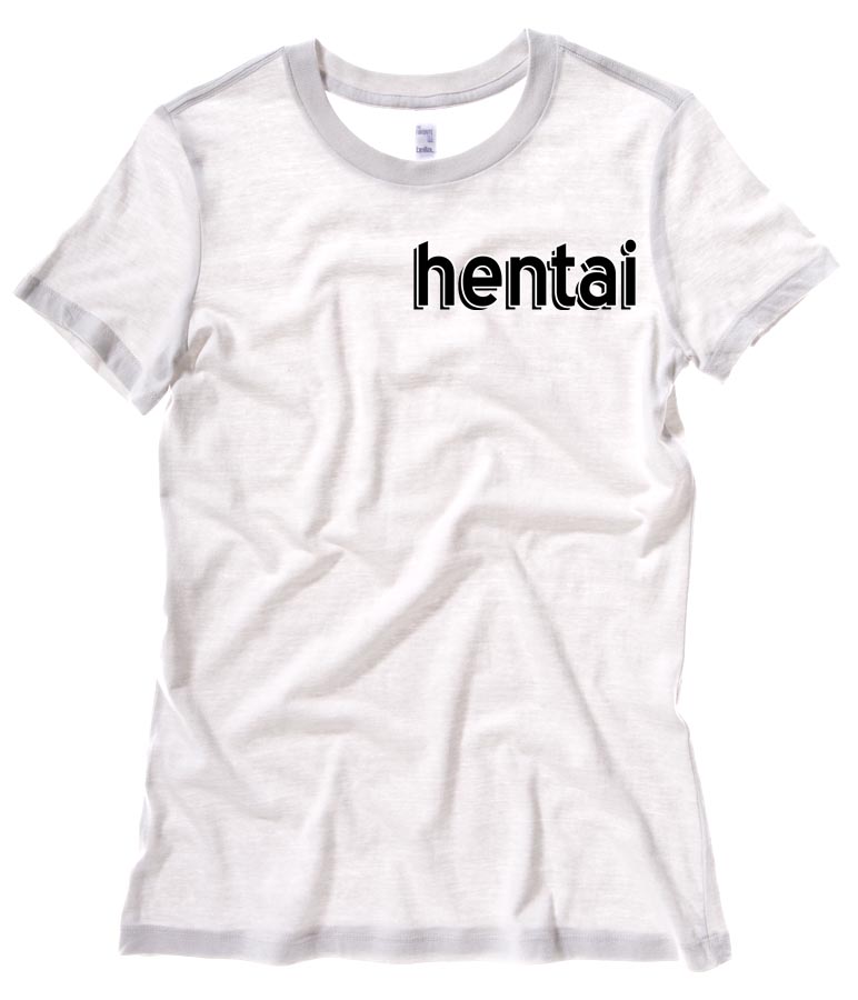 Hentai Ladies T-shirt - White