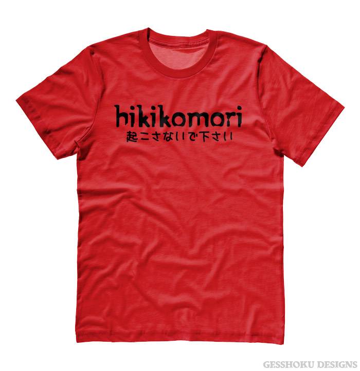 Hikikomori T-shirt - Red