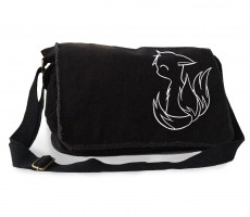 3-Tailed Baby Kitsune Messenger Bag