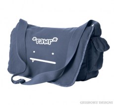 RAWR Face Messenger Bag