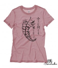 Chiisana Hane Feathers Ladies T-shirt