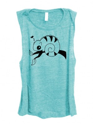 Chameleon in Love Sleeveless Top