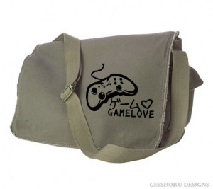 Game Love Messenger Bag